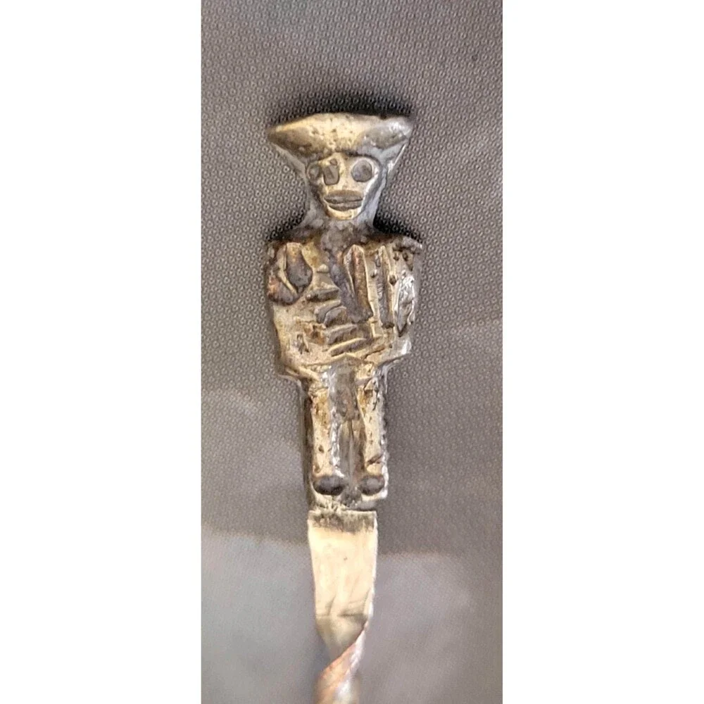 Ecuadorian Silver Plated Collectable Spoon - 1950s